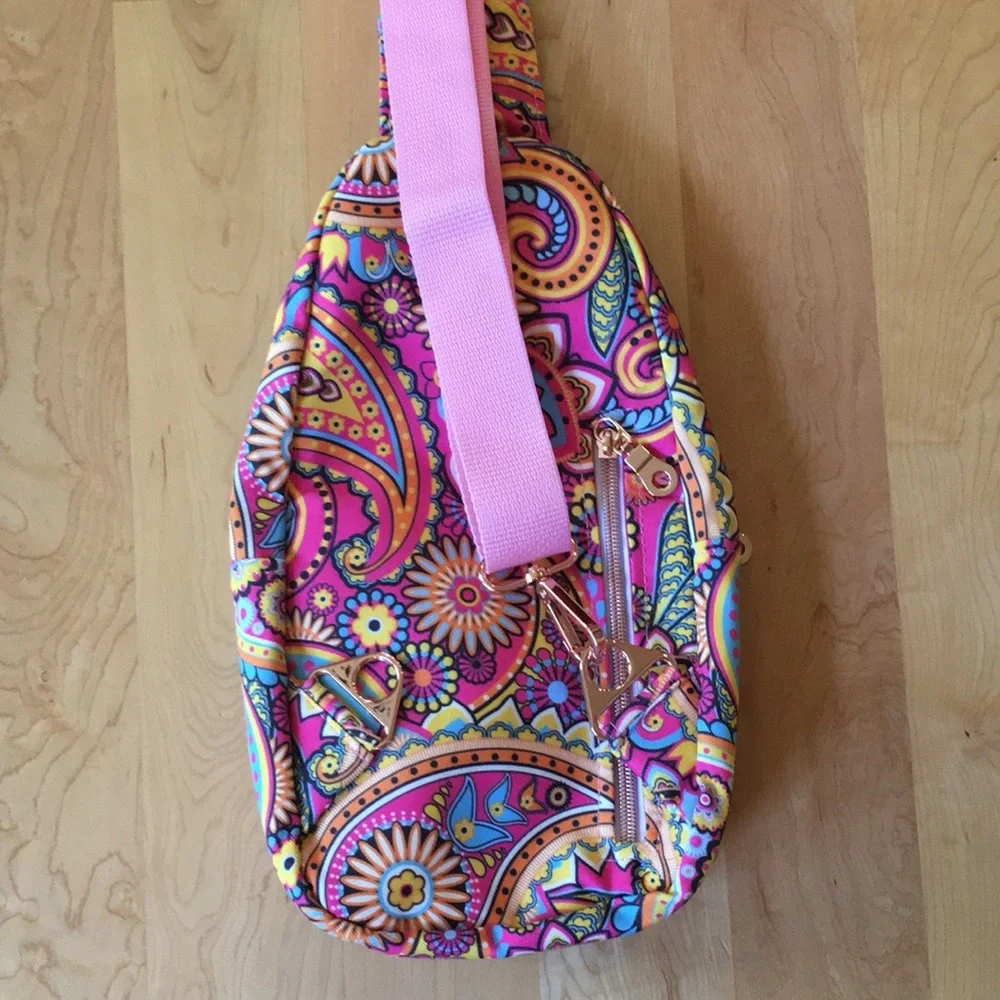 TRIBBLE | Handmade Hand Sewn Sling Satchel Bag